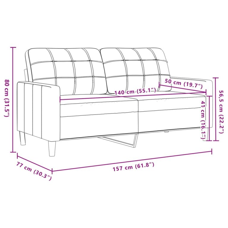 3-dijelni set sofa s jastucima crni baršunasti