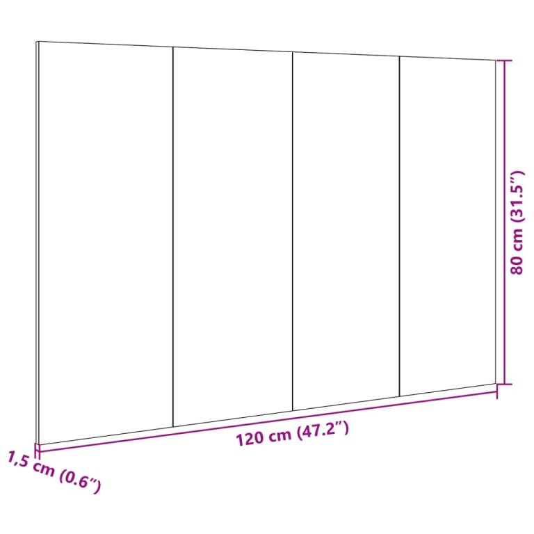 Uzglavlje za krevet s ormarićima crno 120 cm drveno