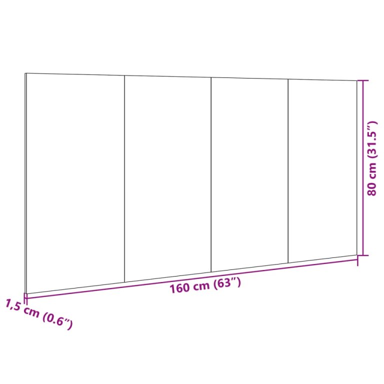 Uzglavlje za krevet s ormarićima crno 160 cm drveno