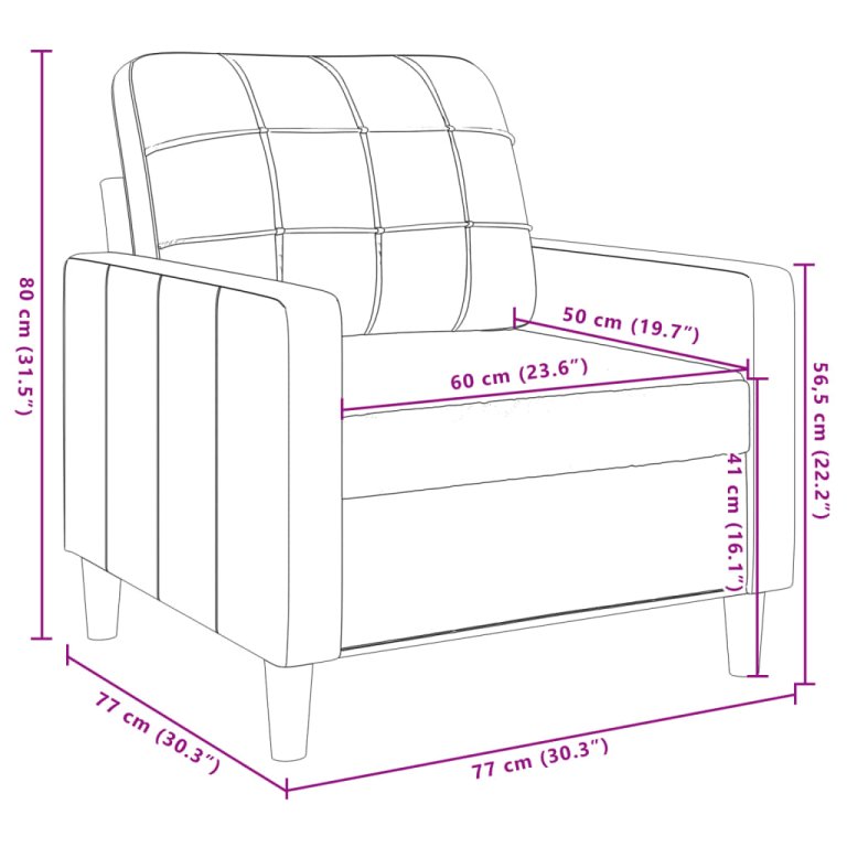 4-dijelni set sofa s jastucima svjetlosivi baršunasti