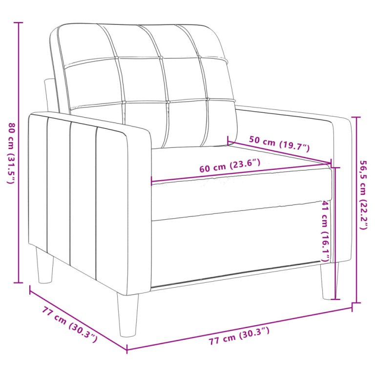 3-dijelni set sofa s jastucima tamnosivi baršunasti