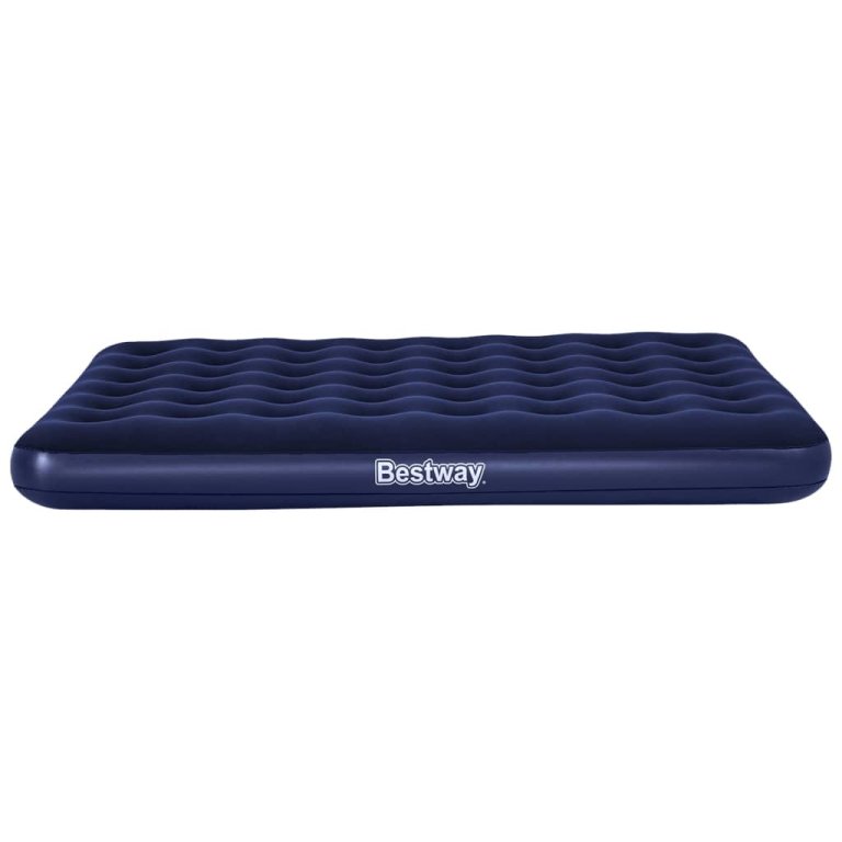 90748 Bestway Inflatable Flocked Airbed 203 x 152 x 22 cm 67003