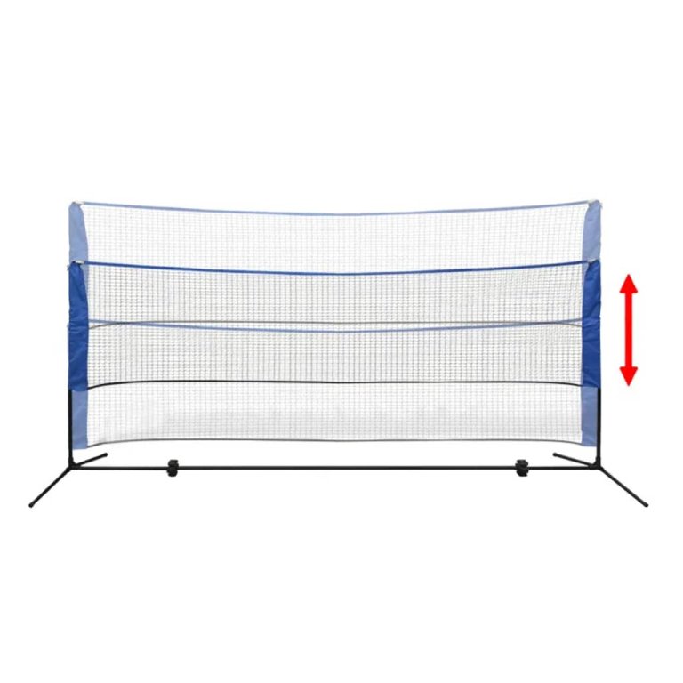 Set za Badminton s Mrežom i Lopticama 300x155 cm