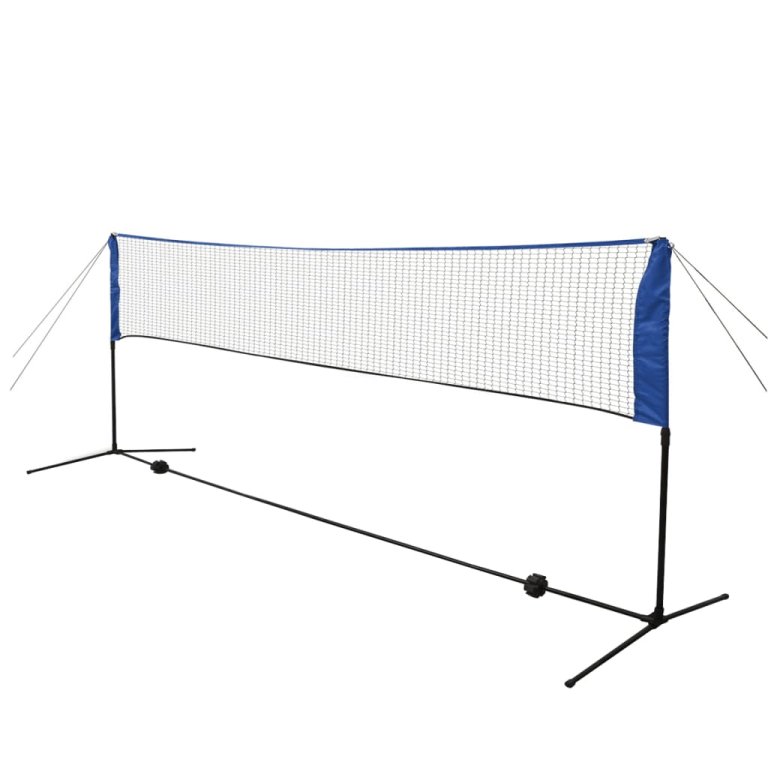 Set za Badminton s Mrežom i Lopticama 300x155 cm