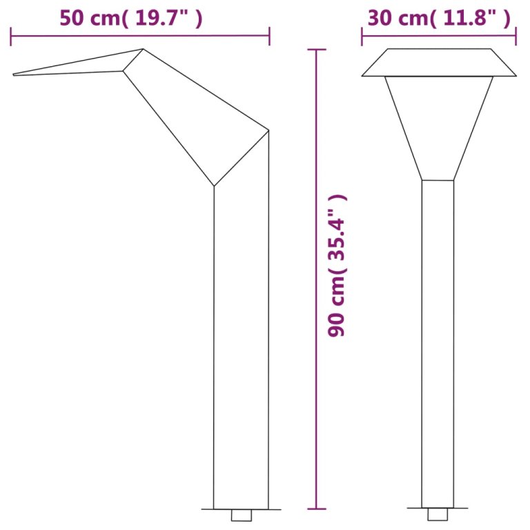 Fontana za bazen od nehrđajućeg čelika 50 x 30 x 90 cm srebrna