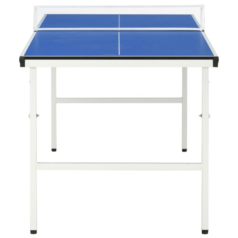 Stol za stolni tenis s mrežom 152 x 76 x 66 cm plavi