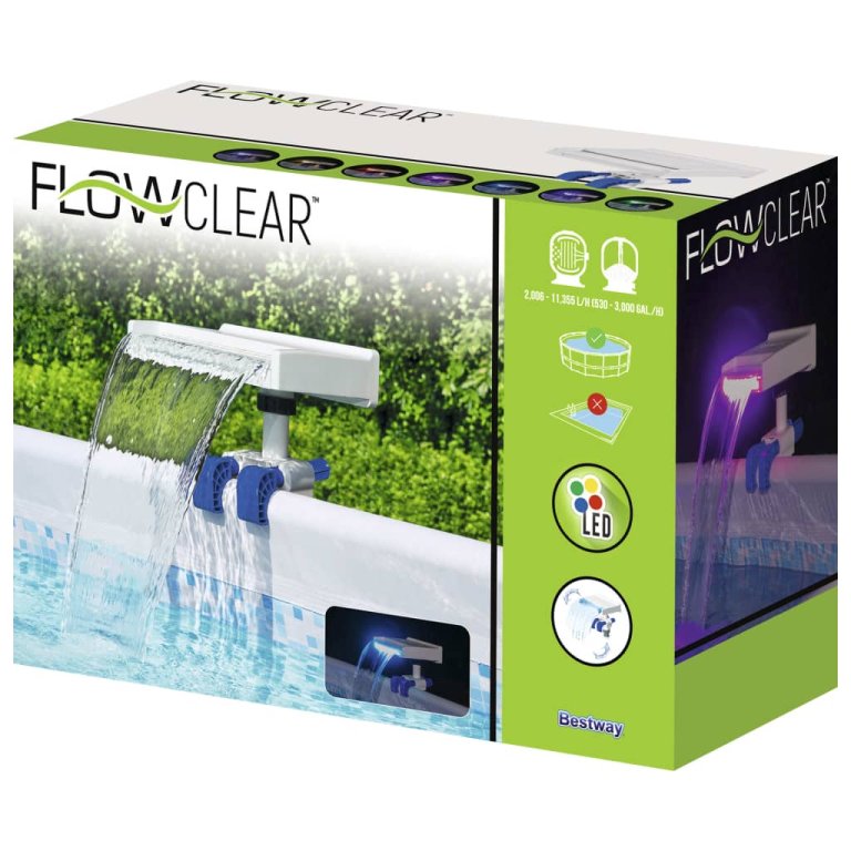 Bestway Flowclear umirujući LED vodopad