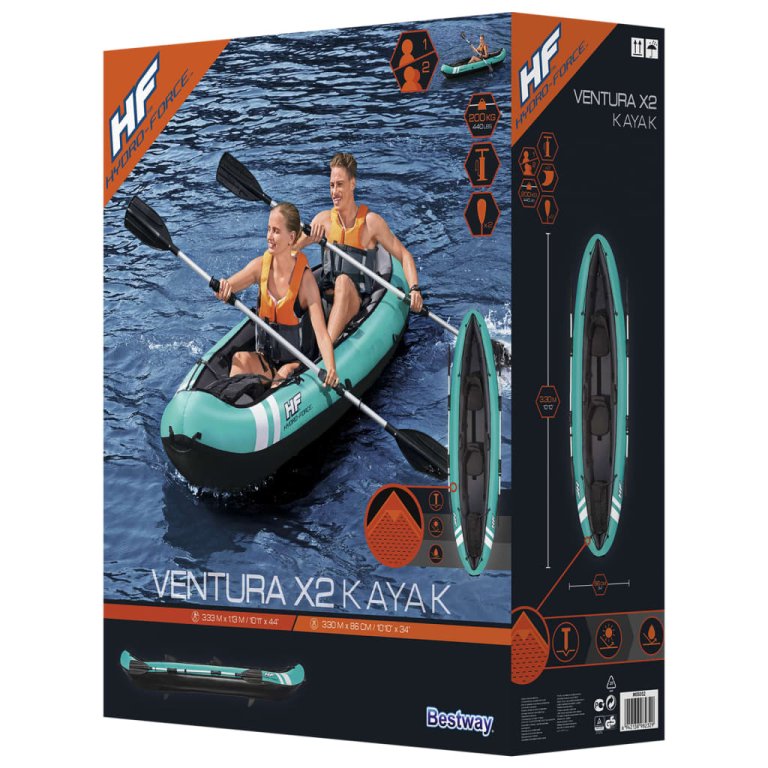 Bestway kajak Hydro-Force Ventura X2 330 x 86 cm