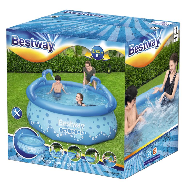 Bestway bazen Easy Set OctoPool 274 x 76 cm