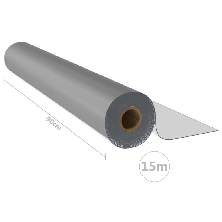 Zaštita za stol u roli mat 0,9 x 15 m 2 mm PVC