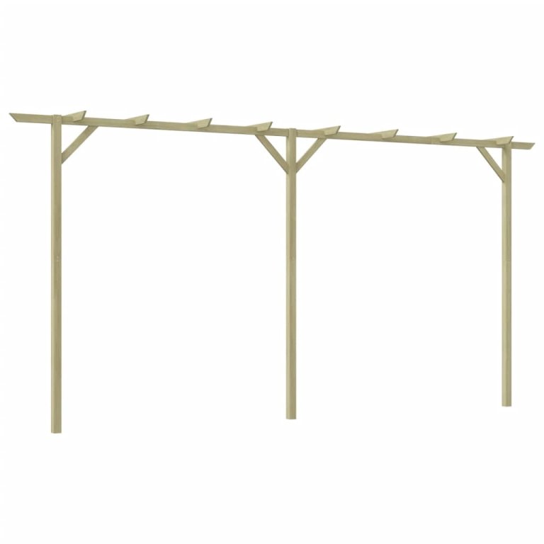 Vrtna pergola 400 x 40 x 205 cm drvena