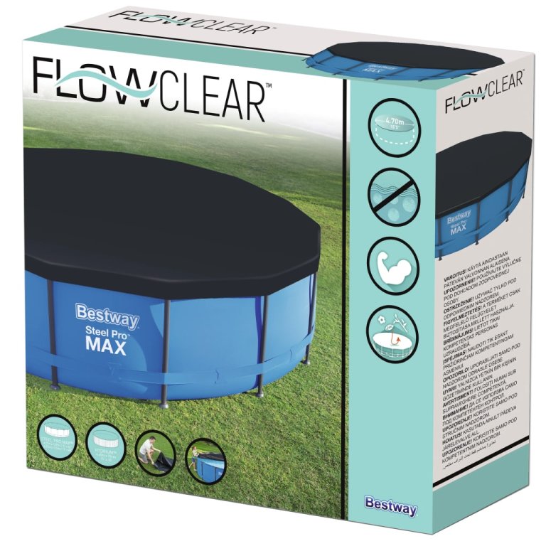 Bestway pokrivač za bazen Flowclear 457 cm