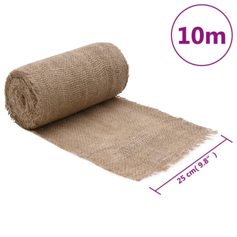 Rola jute 0,25x10 m 100 % juta 200 g/m²