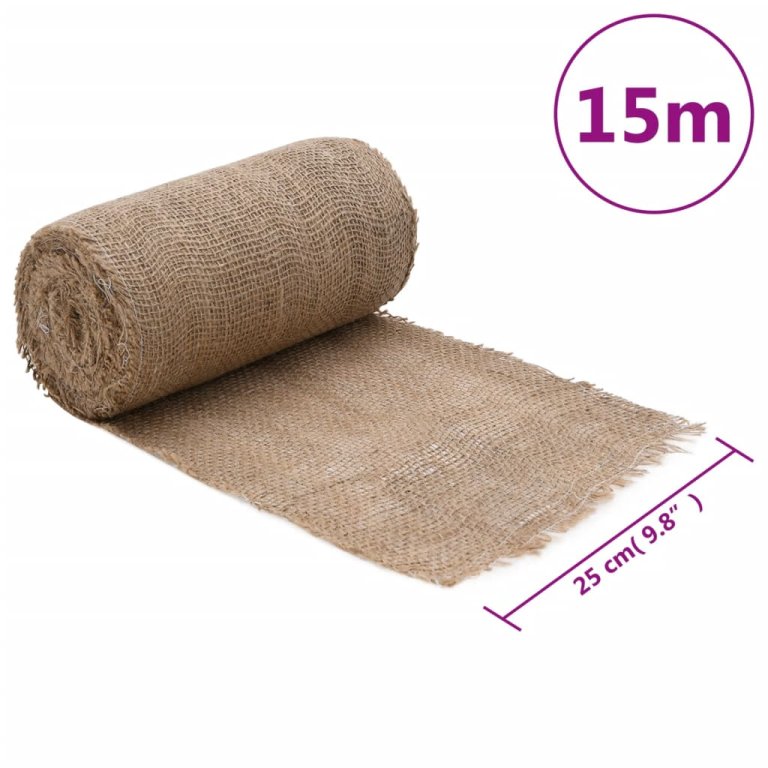 Rola jute 0,25x15 m 100 % juta 200 g/m²