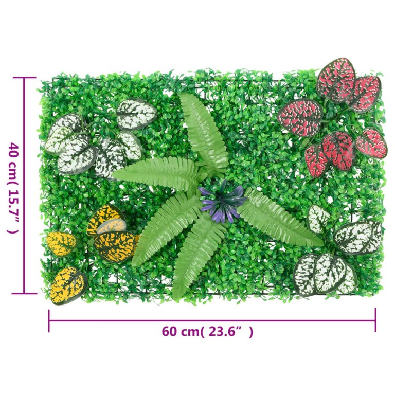   Ograda od umjetnih biljaka 6 kom zelena 40 x 60 cm