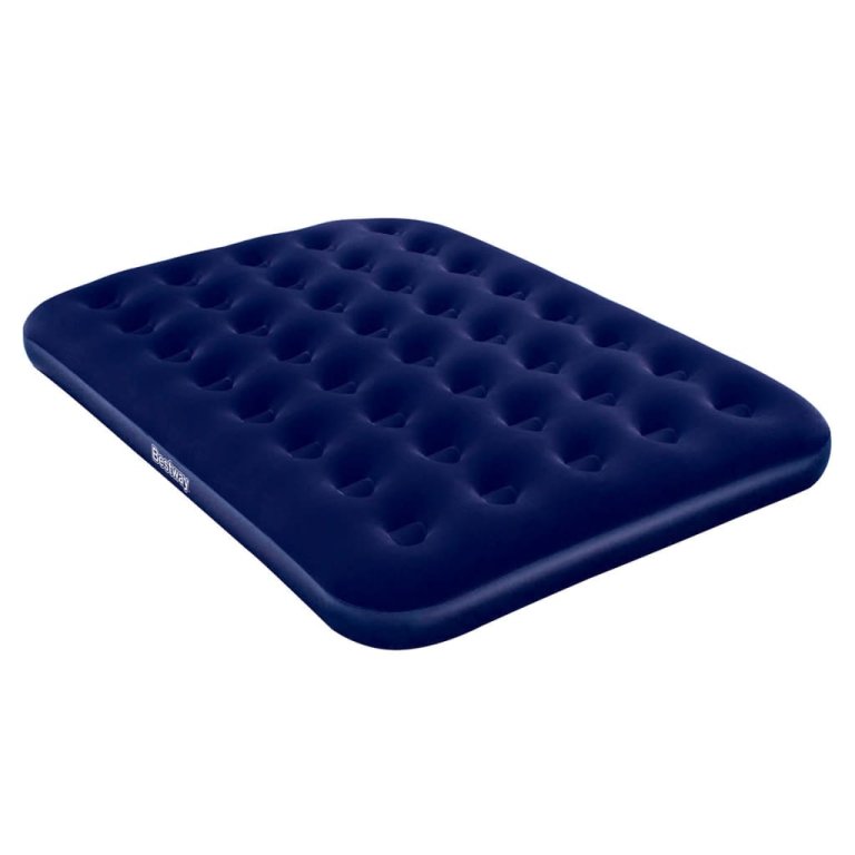 90747 Bestway Inflatable Flocked Airbed 191 x 137 x 22 cm 67002