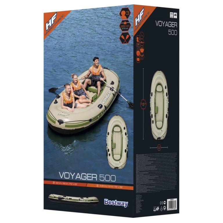 Bestway Hydro-Force čamac na napuhavanje Voyager 500 348 x 141 cm