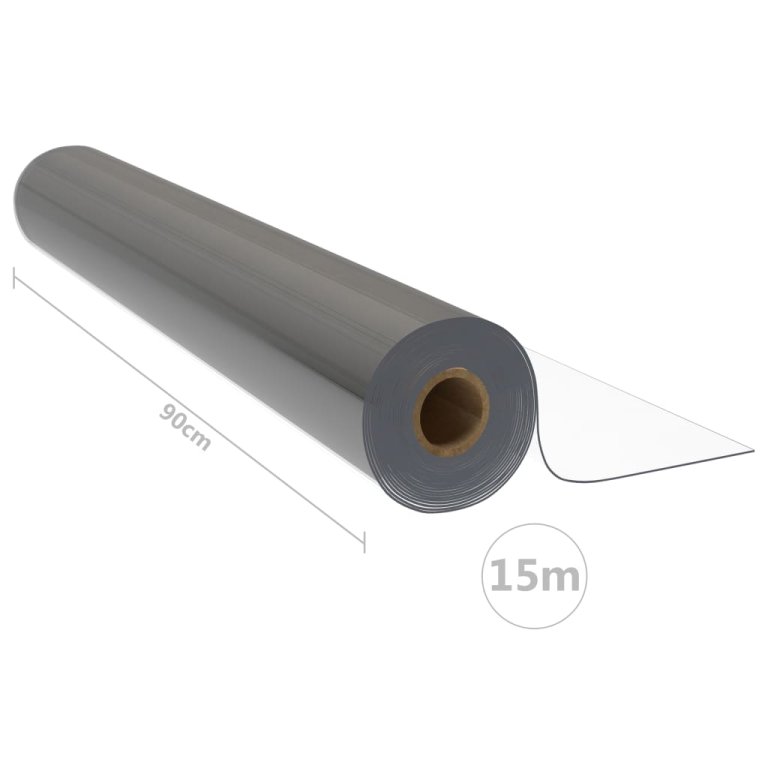 Zaštita za stol u roli prozirna 0,9 x 15 m 2 mm PVC