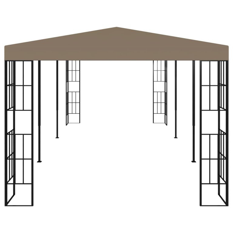 Sjenica 6 x 3 m smeđe-siva