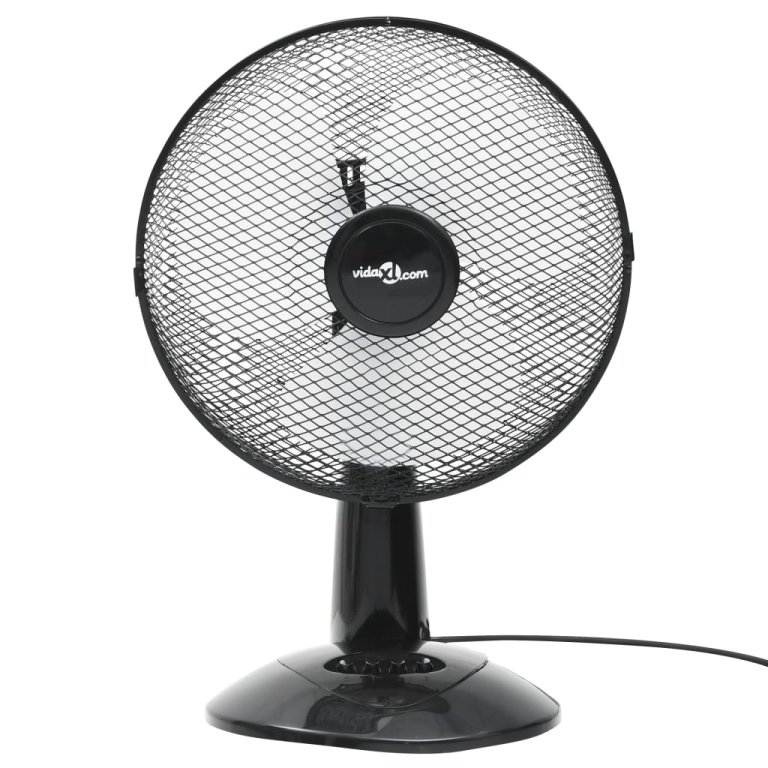 Stolni ventilator s 3 brzine 30 cm 40 W crni