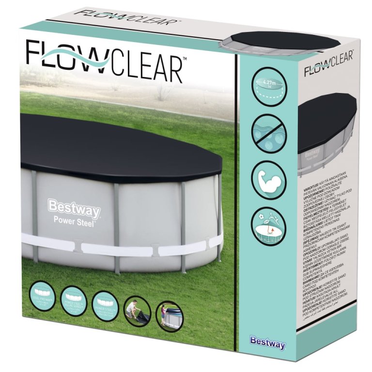 Bestway pokrivač za bazen Flowclear 427 cm