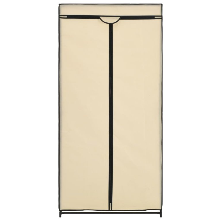 282439  Wardrobe Cream 75x50x160 cm