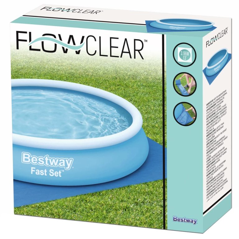 Bestway podna prostirka za bazen Flowclear 396 x 396 cm