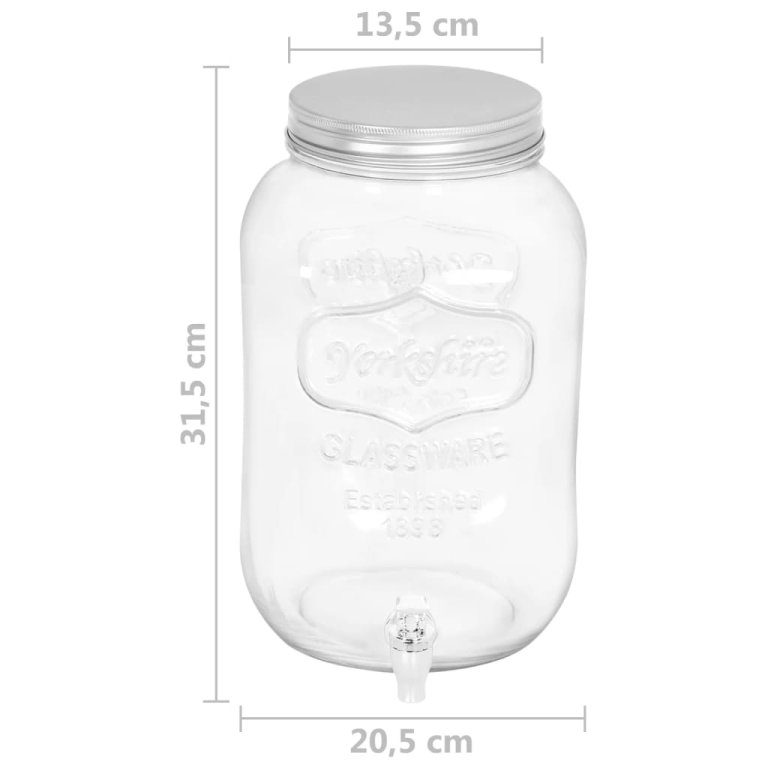 Dozator za piće 8050 ml stakleni