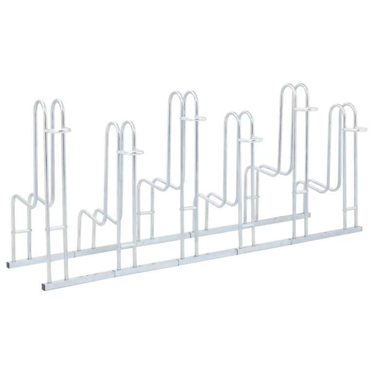 Stalak za 6 bicikla podni samostojeći od pocinčanog čelika