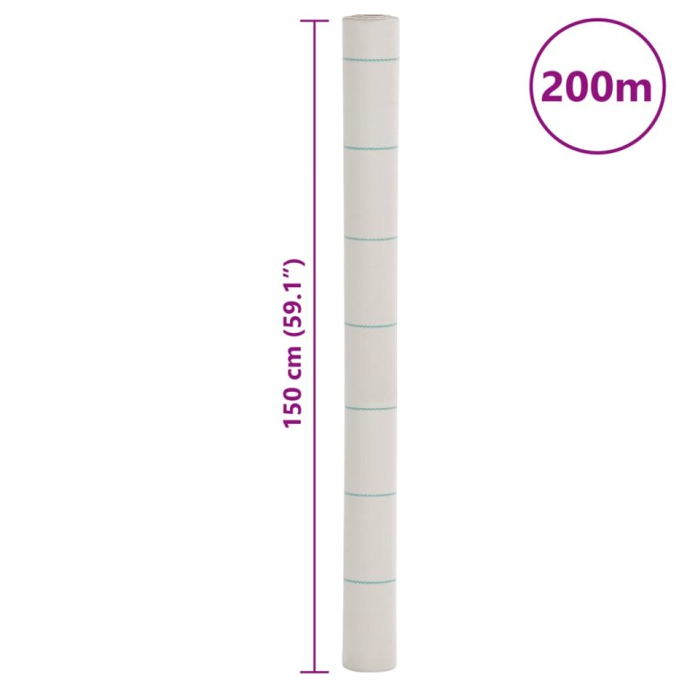 Opna protiv korova bijela 1,5 x 200 m PP