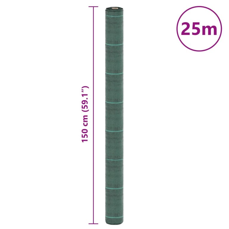 Opna protiv korova zelena 1,5 x 25 m PP